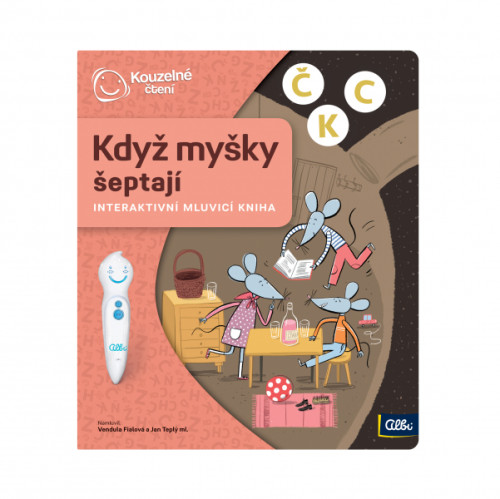 Kúzelné čítanie - Kniha Keď myšky šepkajú