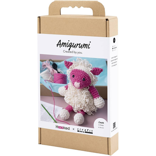 Sada na háčkovanie ovečka Amigurumi