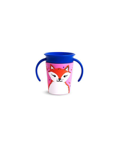 Munchkin - Juniorský hrnček WildLove 360 ° s uškami 177 ml