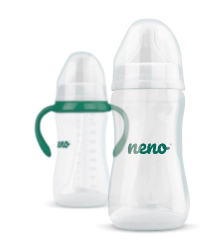 Fľaša dojčenská antikoliková 300 ml, 6 m+ Neno