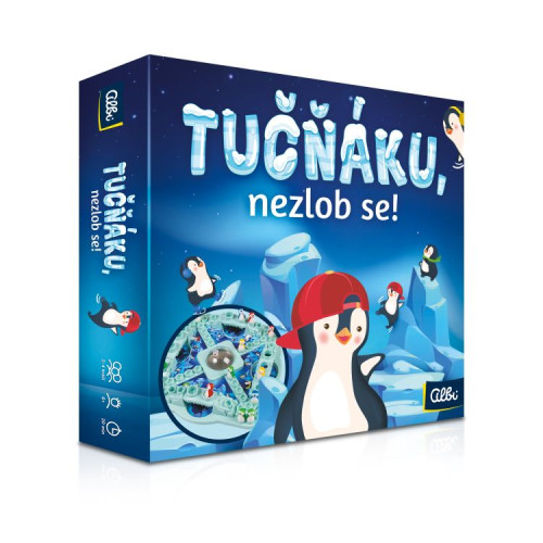 Tučniak, nehnevaj sa! Albi