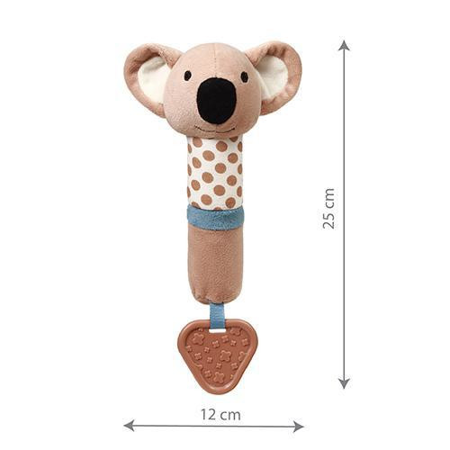 Hračka pískacia s hryzátkom Koala Charlie 3 m+ Babyono