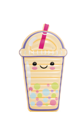 Nafukovacie lehátko v tvare bubble tea Boba Buddy