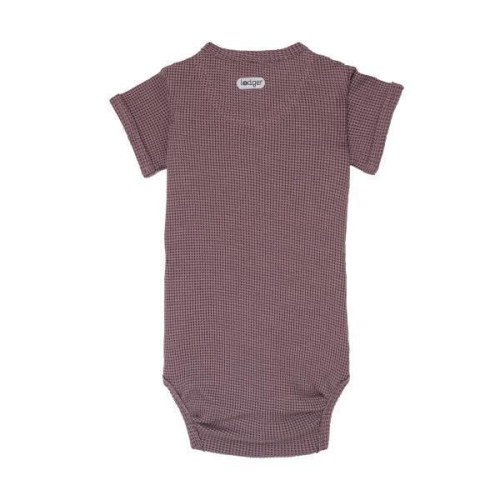 Hydrofilné zavinovacie body s krátkym rukávom Romper Ciumbelle Rose Lodger