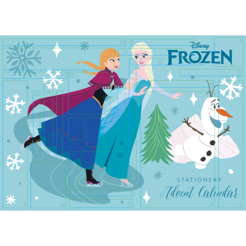Frozen adventný kalendár (papierenský)