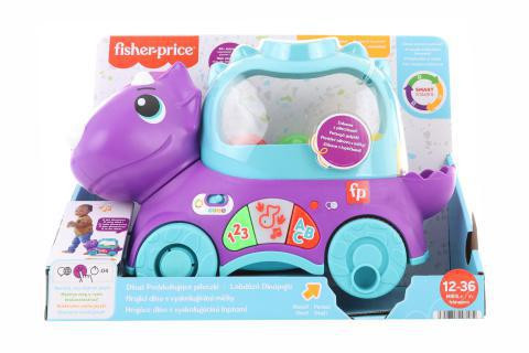 Fisher-price Hrajúce dino s vyskakujúcimi loptičkami