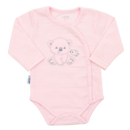 Dojčenská súpravička do pôrodnice New Baby Sweet Bear ružová