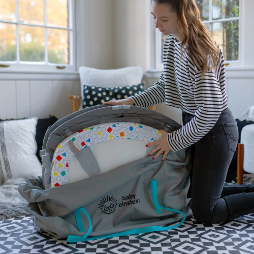 Postieľka s ohrádkou na hranie a klavírom 3 v 1 Kick & Snooze™ 0 m+ Baby Einstein