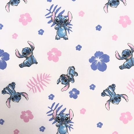 Obliečky Lilo and Stitch pink 140 x 200, 70 x 90 cm Jerry Fabrics