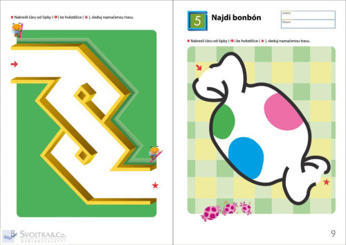 Môj pracovný zošit Jednoduchá bludisko