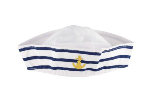 Látková námornícka čiapka priemer 27 cm