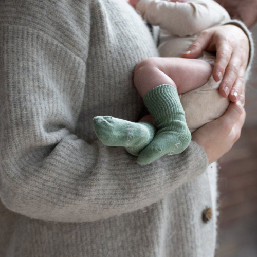 Detské ponožky Stay-on-Socks 1 pár Newborn KipKep