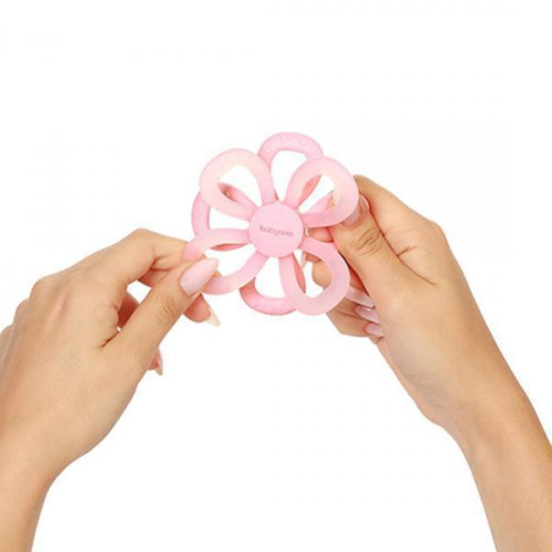 Silikónové hryzátko Flower BabyOno