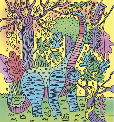 Sada maxi Maľovanie Dinosaurus Janod Atelier