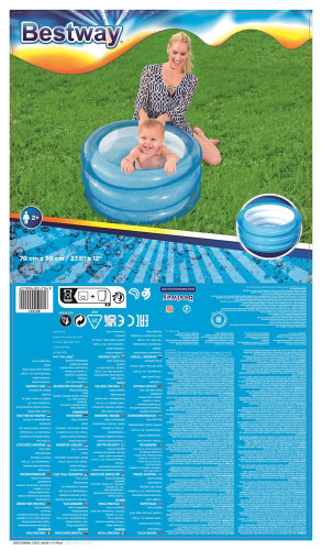 Nafukovací bazénik 70 x 30 cm Bestway