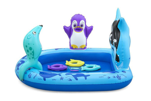 Nafukovacie hracie centrum Polar Pals, 1,34 m x 1,31 m x73 cm