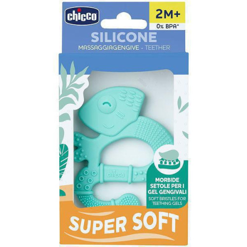 Hryzátko silikónové Super Soft Chicco Chameleon