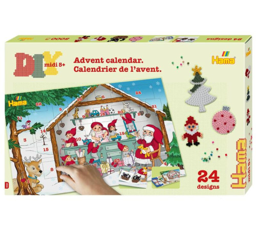 Veľká darčeková sada Adventný kalendár MIDI HAMA