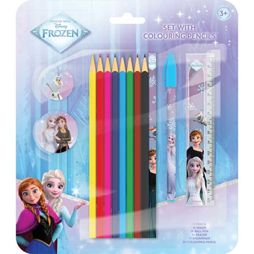 Set s pastelkami Ľadové kráľovstvo