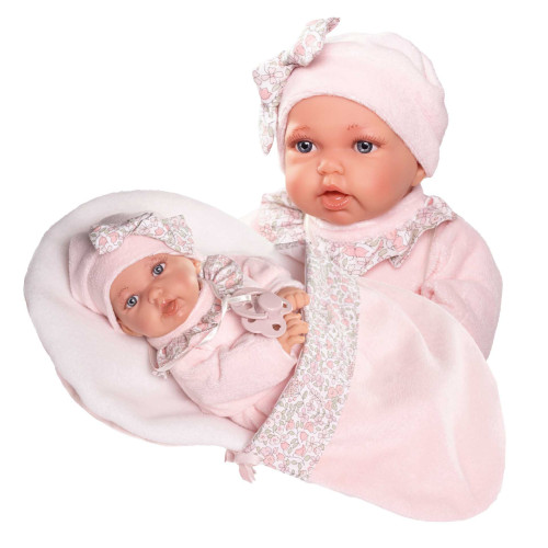 Realistická bábika s mäkkým látkovým telom 27 cm Petit 12443 Antonio Juan