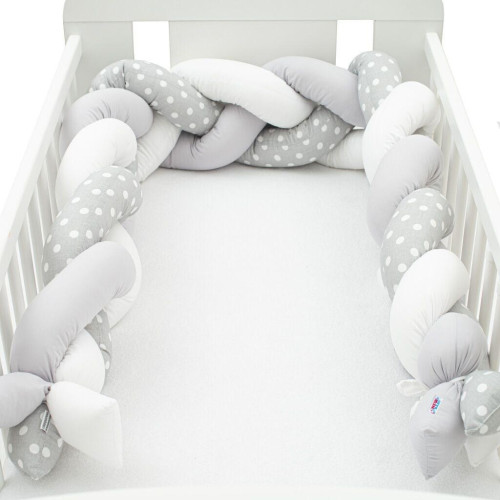 Ochranný mantinel do postieľky vrkoč New Baby