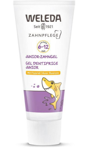 Junior zubný gél s fluoridom 50 ml Weleda