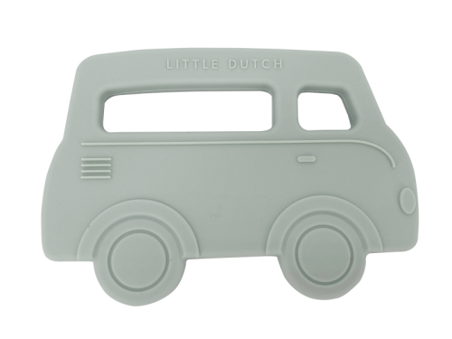 Hryzátko silikónové autobus Little Dutch
