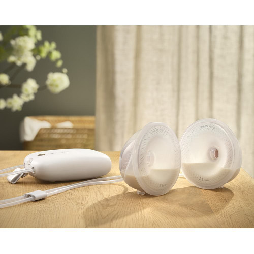 Odsávačka materského mlieka elektrická Hands-Free Duo Premium Plus SCF532/11 Philips Avent