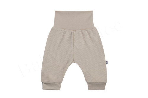 Tepláčky buggy Vlnky smotanová Česká výroba Babyservice