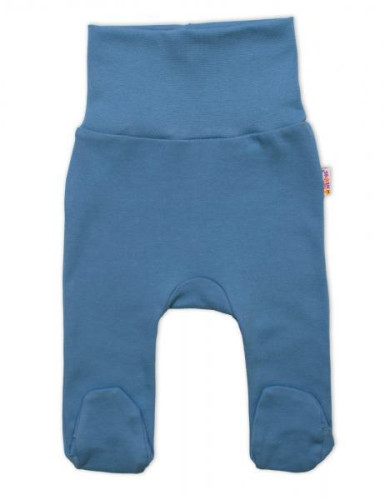 Rastúca výhodná sada, 3x polodupačky pre bábätko Nature - modrá/béžová/taupe