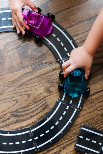 Magnetická stavebnica Xtras Roads 12 dielov Magna Tiles