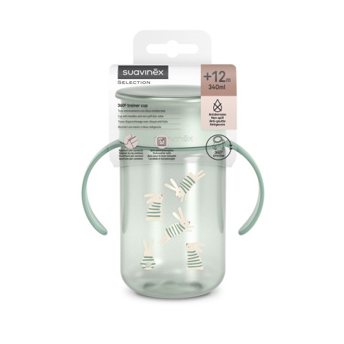 Hrnček na učenie 340 ml 360 ° Wonderland New Suavinex
