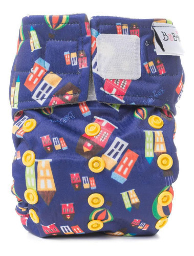 Novorodenecká AIO plienka suchý zips Bobánok