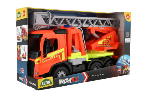 Auto hasiči s rebríkom Volvo Worxx 48 cm 1:15