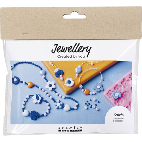 Kreatívna súprava Mini Craft Kit Jewellery Flowers Creativ Company