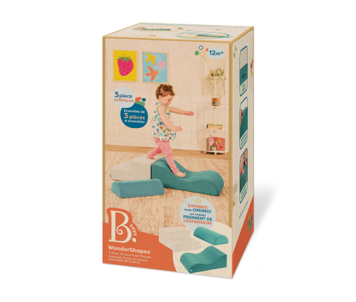 Penové tvary maxi so schodíkmi WonderShapes 3 ks