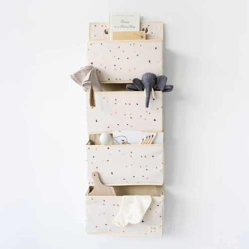 Závesný organizér Recycled Terrazzo Cream 3 SPROUTS