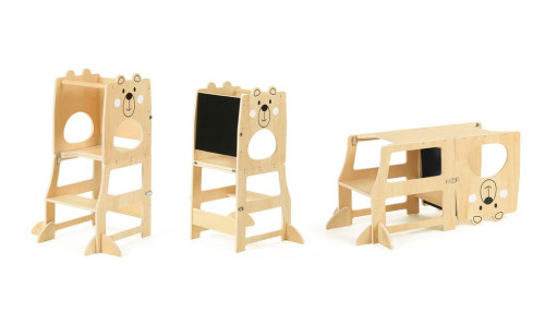 Učiaca veža 3 v 1 Medvedík 2Kids Toys