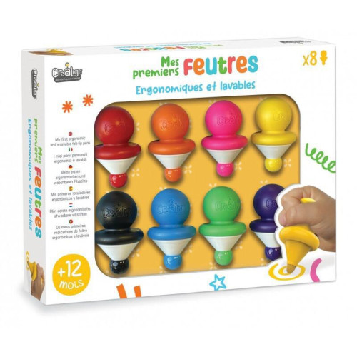 Moje prvé fixky 8 ks Créa Lign