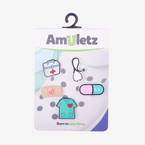 Amulety - ozdoby na topánky Amuletz Starostlivosť o zdravie mix Coqui