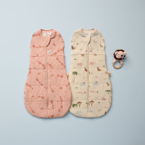 Zavinovačka a vak na spanie 2 v 1 Cocoon Elephant Parade 2,5 tog Ergopouch