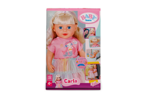 Bábika Carla 43 cm Baby born