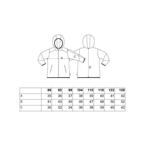 Bunda softshell Stretch Petrolej
