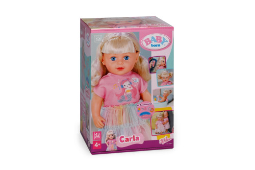 Bábika Carla 43 cm Baby born