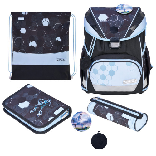 Taška školská UltraLight+XL futbal Herlitz
