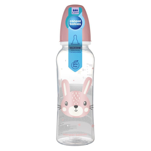 Fľaša úzkohrdlá Cute Animals 250 ml Canpol babies