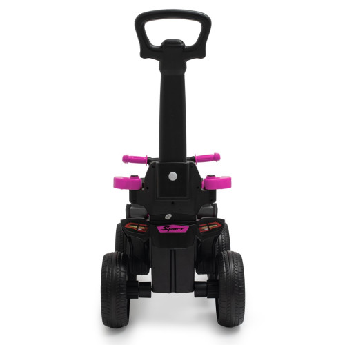 Detské odrážadlo Baby Mix Mega Prime EVA s vodiacou tyčou