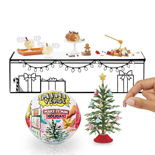 MGA's Miniverse – Mini Food Občerstvenie Vianočná séria