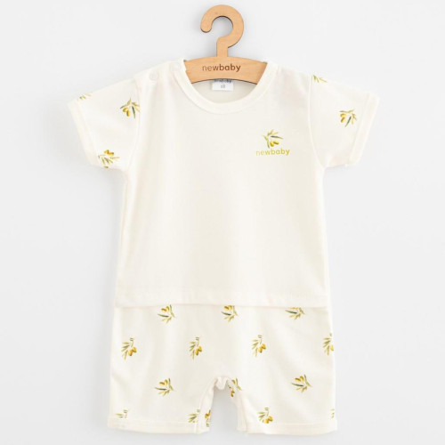 Dojčenský letný overal z organickej bavlny New Baby Olivy