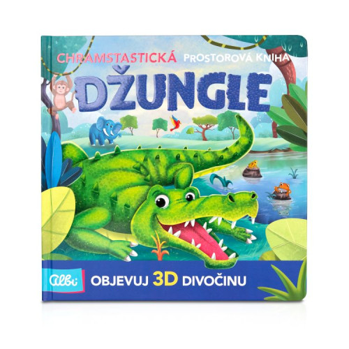 Priestorová 3D kniha - Džungľa Albi